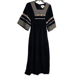knee length dresses for ladies Black Lace Dress – Betsy Jenney main image 1